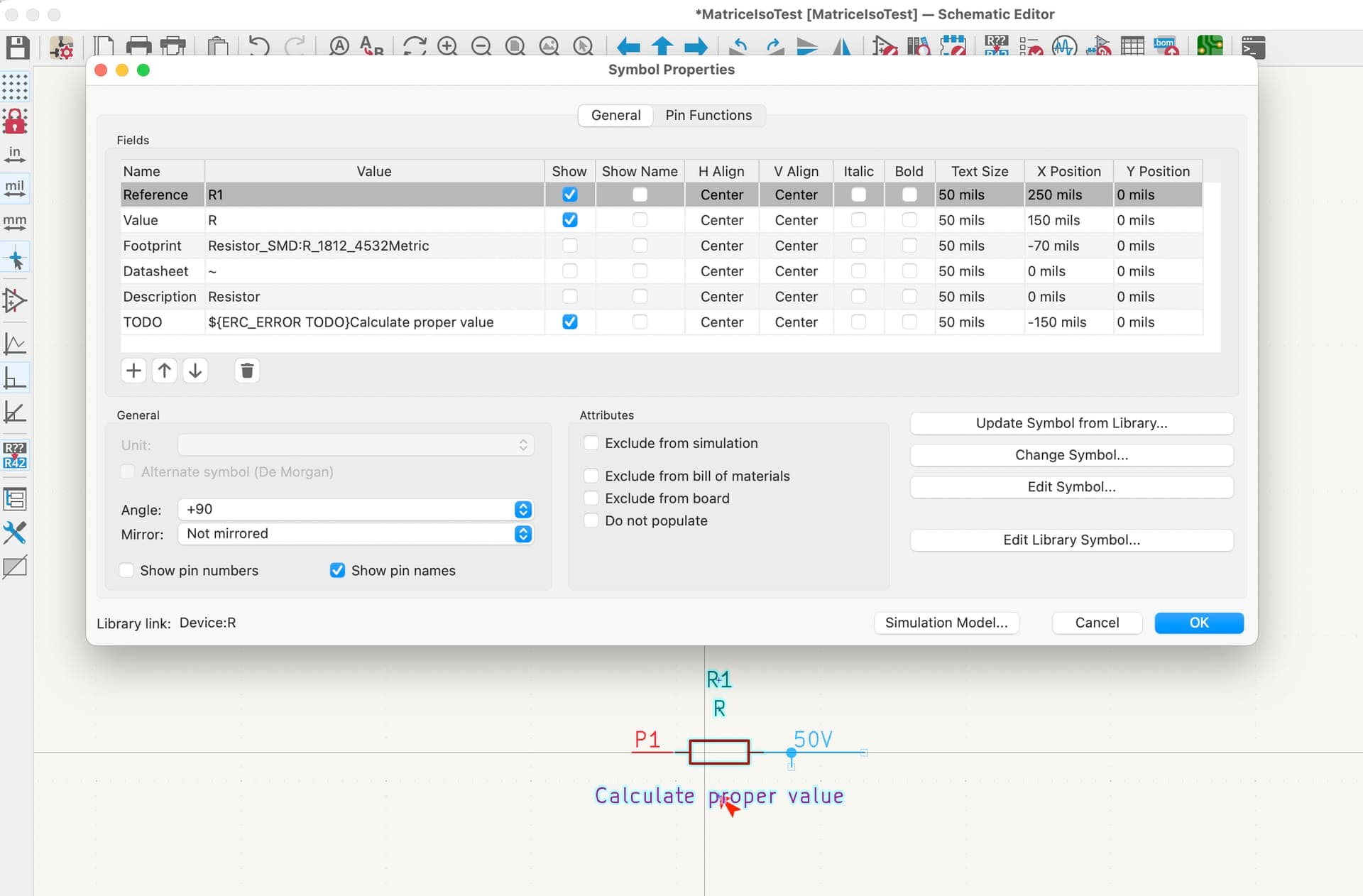 符号中的ERC字段