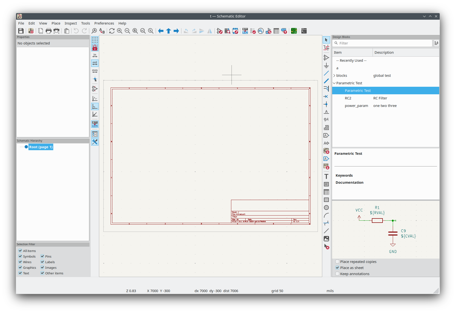 原理图设计模块